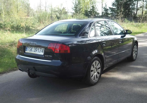 Audi A4 cena 13900 przebieg: 354300, rok produkcji 2005 z Krapkowice małe 667